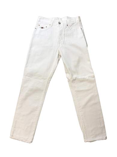 EL CHARRO Chicanos White Jeans felpato