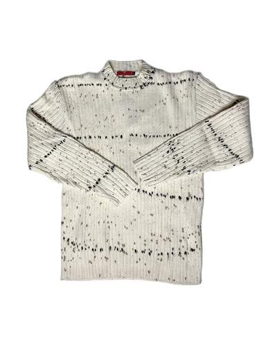 GIGOLÈ ARCHIVE Circus Red maglione a macchie