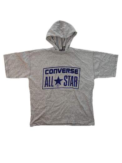 CONVERSE Melange T-Shirt con cappuccio