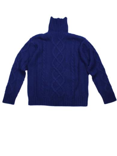 DOCKERS Braid Knitted Turtleneck Sweater