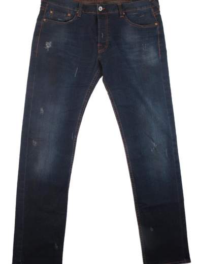 EVISU JE67 STRETCH RAMEN JEANS