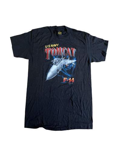GIGOLÈ ARCHIVE U.S. Navy F14 Tomcat Vintage Tee 1987