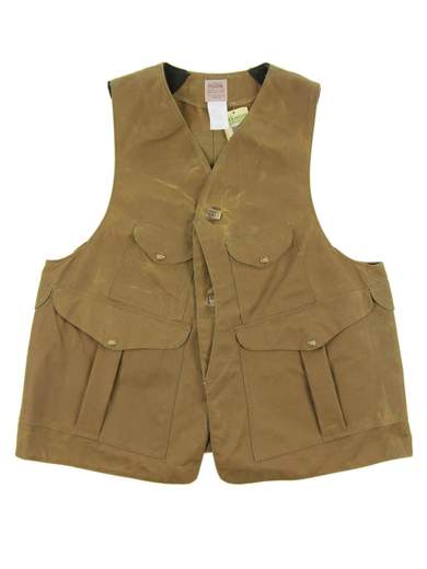 FILSON 032 gilet da caccia in cotone cerato