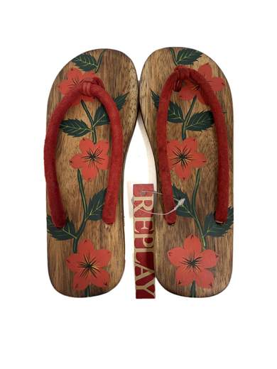 REPLAY Floral Flip-Flops infradito