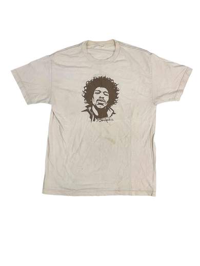 GIGOLÈ ARCHIVE Jimi Hendrix White T-Shirt (used)