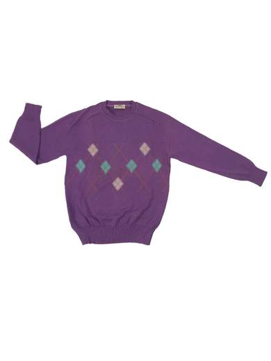 FRUIT OF THE LOOM Loom Diamonds Knitted Sweater