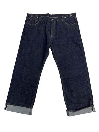 GIGOLÈ ARCHIVE Fifty/Fifty V Jeans taglio Anni Cinquanta con cimosa