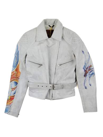 BELSTAFF Brixton Blouson giacca in pelle dipinta