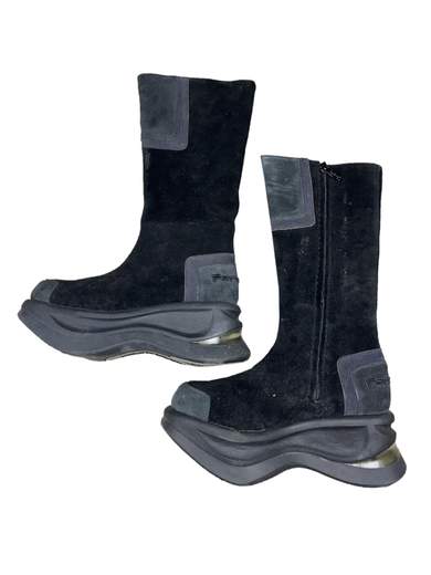 FORNARINA PIFDU2555WS Stivali vintage con zeppa