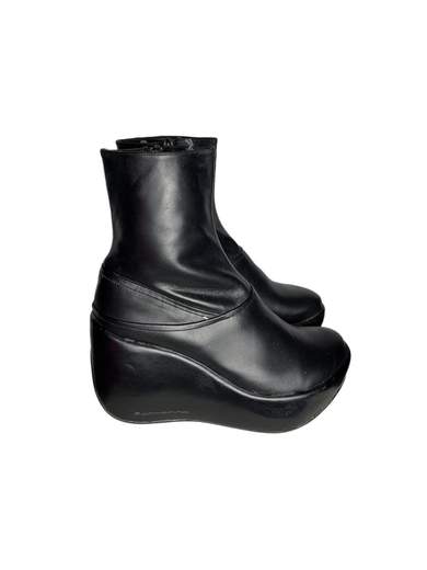 FORNARINA PIFEL1832WC Stivali in pelle con zeppa