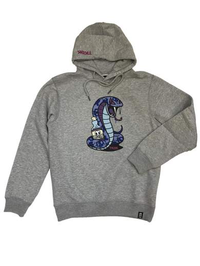 TOKIDOKI Poison Snake felpa con cappuccio