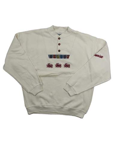 TURQUOISE Three Lions Sweater
