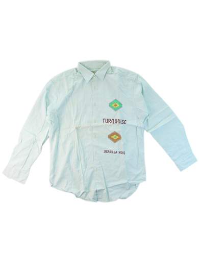 TURQUOISE JICARILLA RUGS SHIRT
