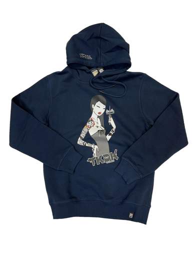TOKIDOKI Yakuza Girl felpa con cappuccio