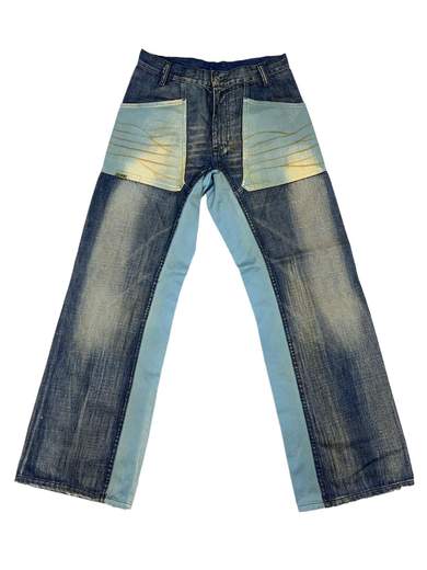 DIESEL Zulu Patchwork Jeans Loose Fit
