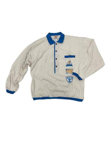 FARROW'S 16 Lanes Polo Sweater with Embroideries