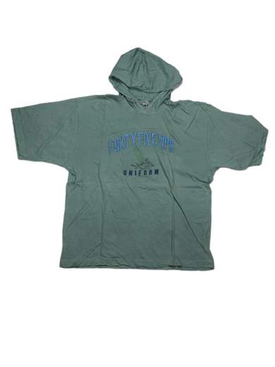 UNIFORM 45 Hood T-Shirt with Hood