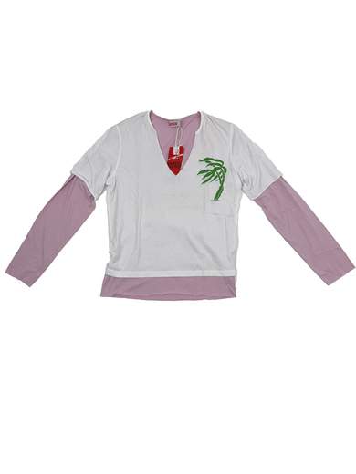 GURU 51GMJCL013 T-Shirt manica lunga stile naufrago