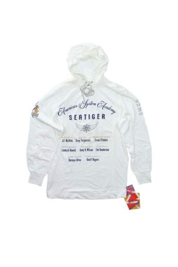 AMERICAN SYSTEM SEA TIGER FELPA CON CAPPUCCIO