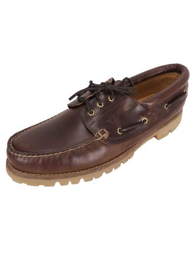DOCKSTEPS PF188026761G Roccia Very Big Size Leather Boat Shoes Made in Italy