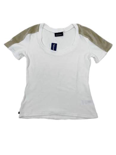SUPERGA E3011CIN Round Neck Line Tee, Spongy Texture