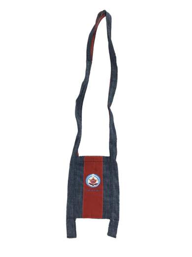 FORNARINA Hirosaki Women H Shaped Denim Pouch with Shoulder Strap