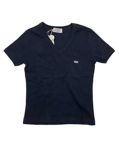 ONYX J4146 T-Shirt a coste collo a V Lycra