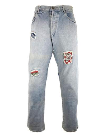 UNLIMITED Vallet jeans con toppe