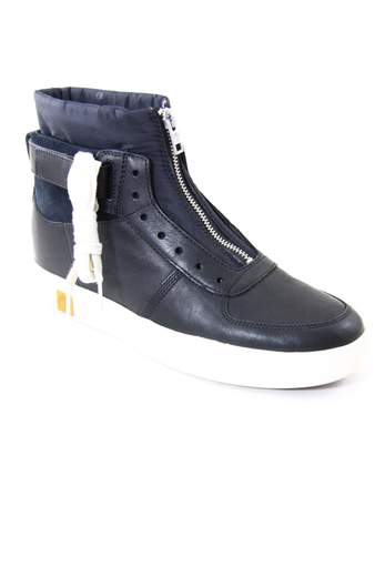 TIMBERLAND Amherst Leather Zip Boots Black A182V