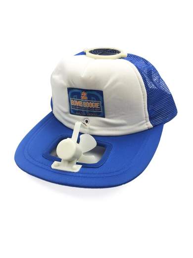 BOMB BOOGIE Fan Cap Cappellino con ventilatore