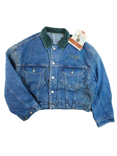 TURQUOISE TIBET NEPAL JACKET BLUE