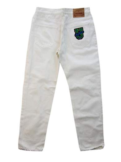 UNIFORM 311 White Jeans