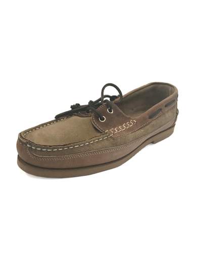 EL CHARRO 408 Brown Boat Shoes