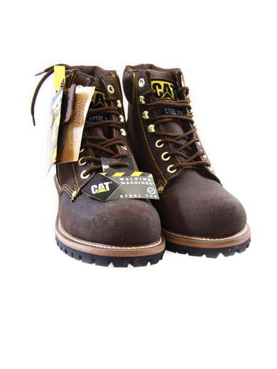 CATERPILLAR LOGGER 6 STEEL TOE BOOTS