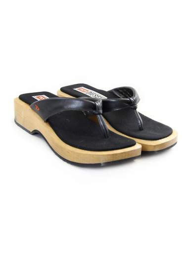 DIESEL Lani Infradito in pelle