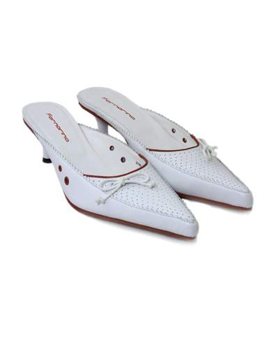 FORNARINA PEFEBW2789WC Pointy Leather Shoes Vague ’50’s Style