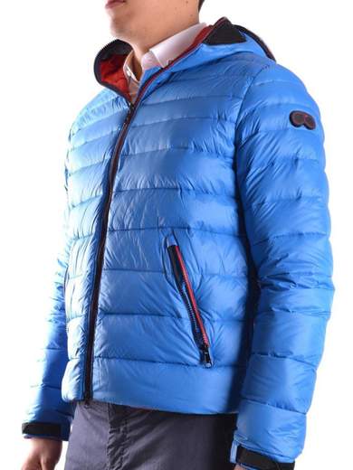 RIDERS ON THE STORM Piumino con cappuccio a chiusura totale