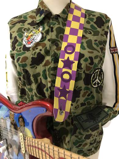 GIGOLÈ ARCHIVE Tracolla per chitarra in PVC