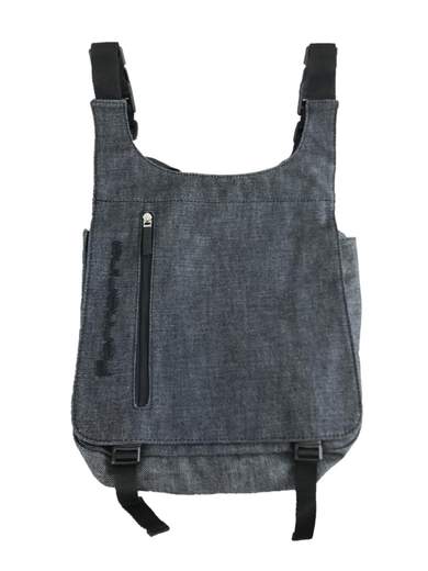 FORNARINA Changeable Women Denim Compact Backpack