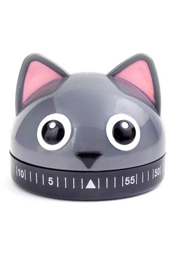 KIKKERLAND KITCHEN TIMER CAT