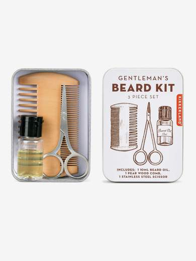 KIKKERLAND GENTLEMANS BEARD TIN