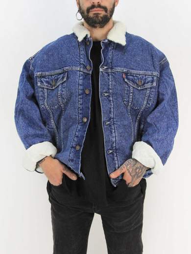 LEVI’S JEANS.JKT.01 Sherpa Denim Jacket