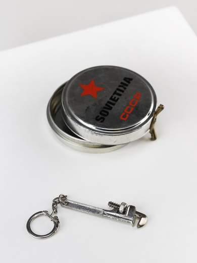 GIGOLÈ ARCHIVE CCCP-KEYCHAIN-T1