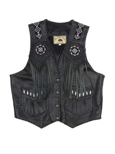 GIGOLEATHER LTHR-GILET-FRANGE-02