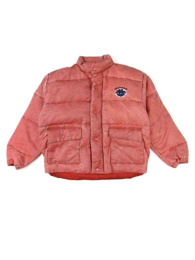 UNIFORM Vintage Pink Quilted Bomber