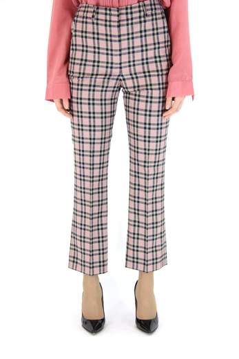 WEEKEND Cairo Pink Tartan Trousers