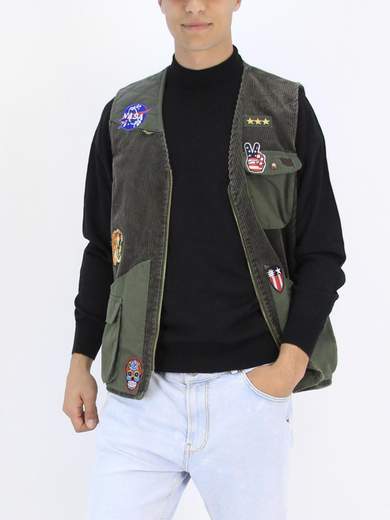 GIGOLÈ RELAB RELAB.GILET.VELLUT