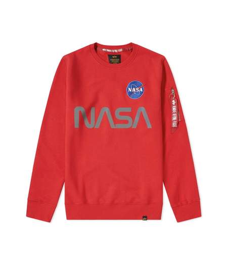 ALPHA INDUSTRIES NASA REFLECTIVE SWEATER 178309