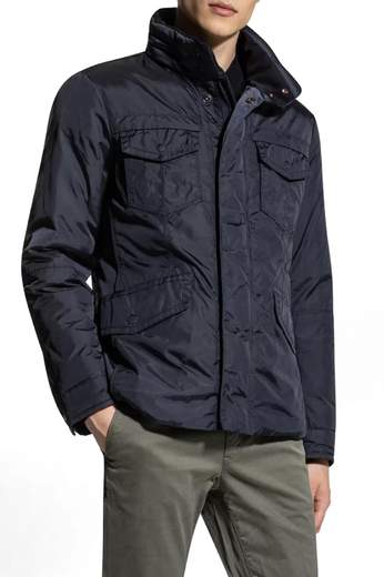 PEUTEREY Field jacket in technical oxford fabric