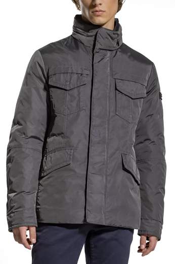 PEUTEREY Field jacket in technical oxford fabric